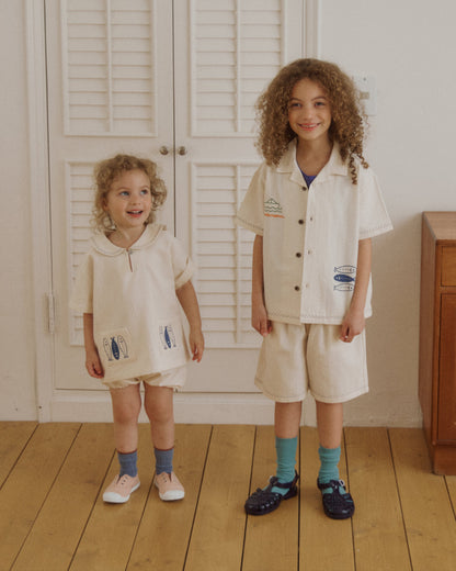 Fish Picnic Sailor Set
