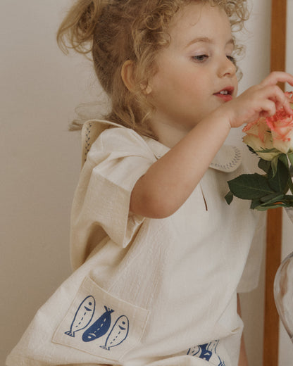 Fish Picnic Sailor Set