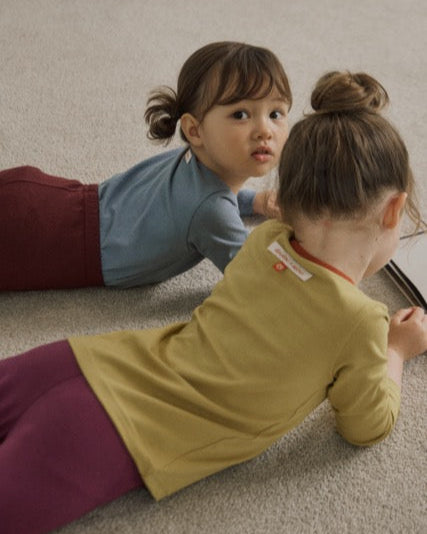 25 Supima Color Block Loungewear Set