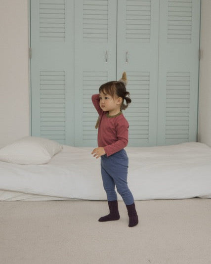 25 Supima Color Block Loungewear Set