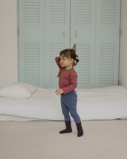 25 Supima Color Block Loungewear Set