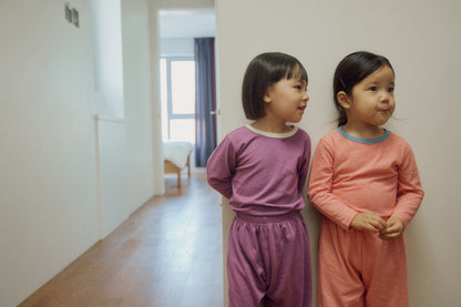 Cotton Modal Stripe Lounge Wear (26 Spring)