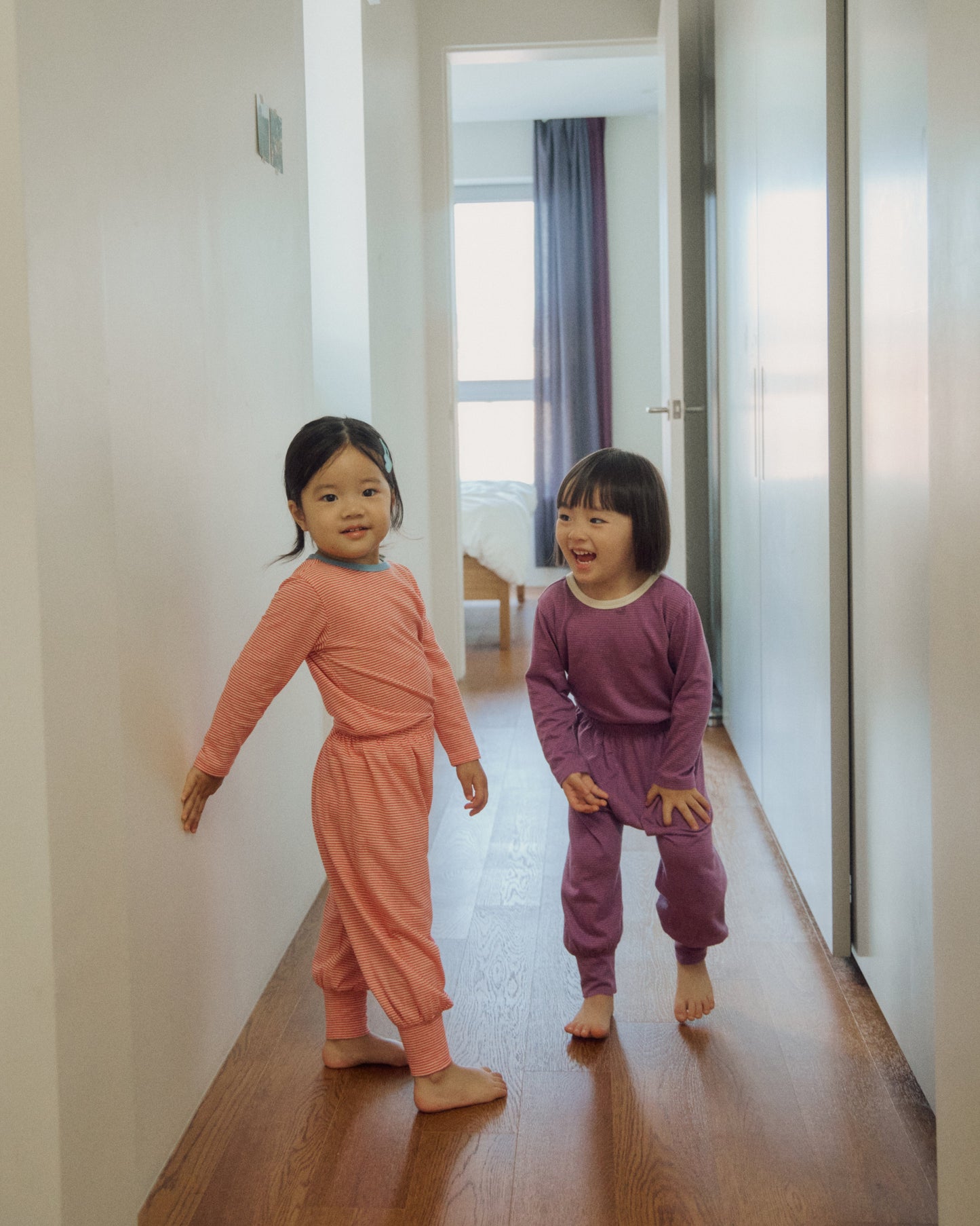 Cotton Modal Stripe Lounge Wear (26 Spring)