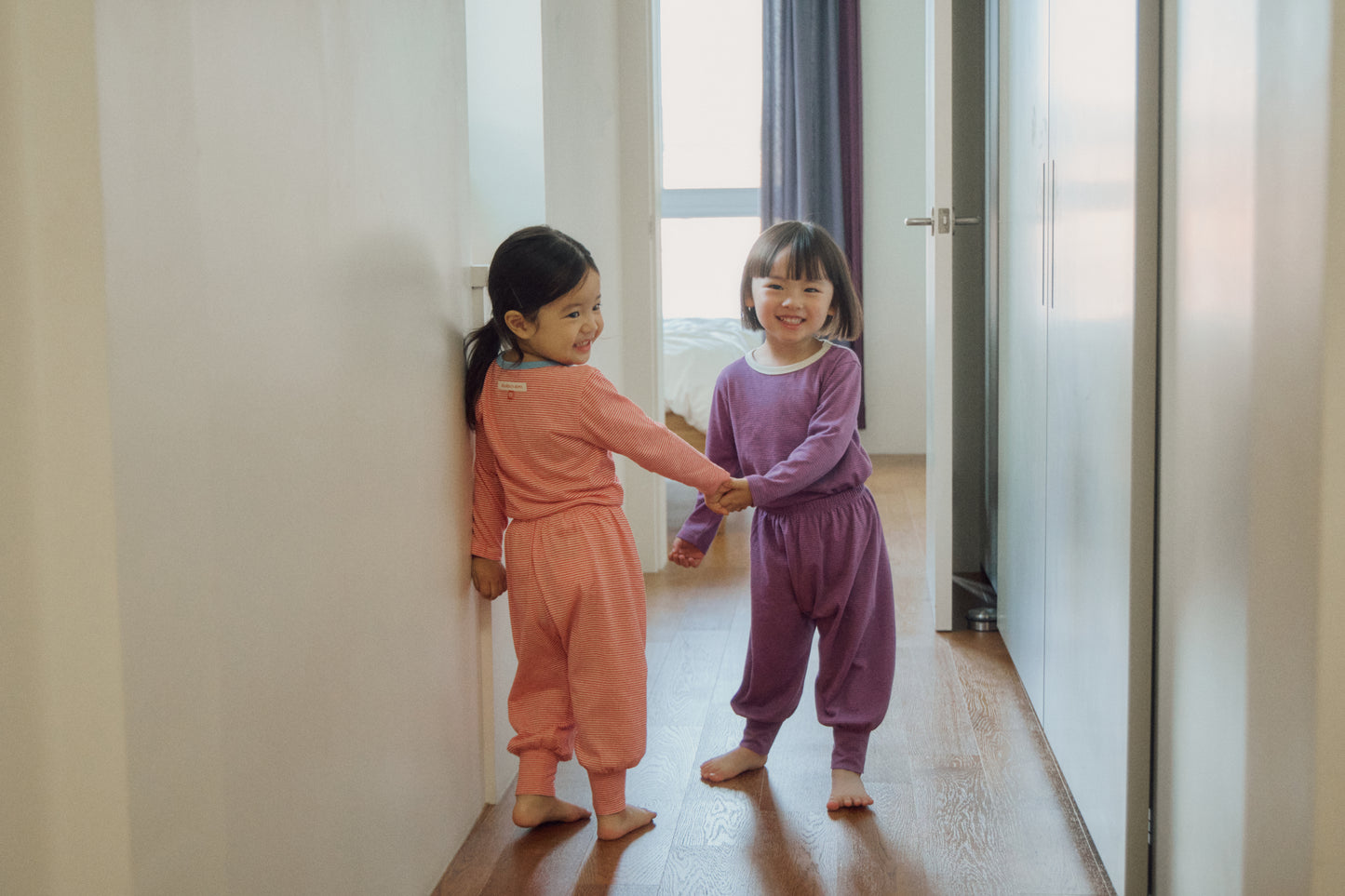 Cotton Modal Stripe Lounge Wear (26 Spring)