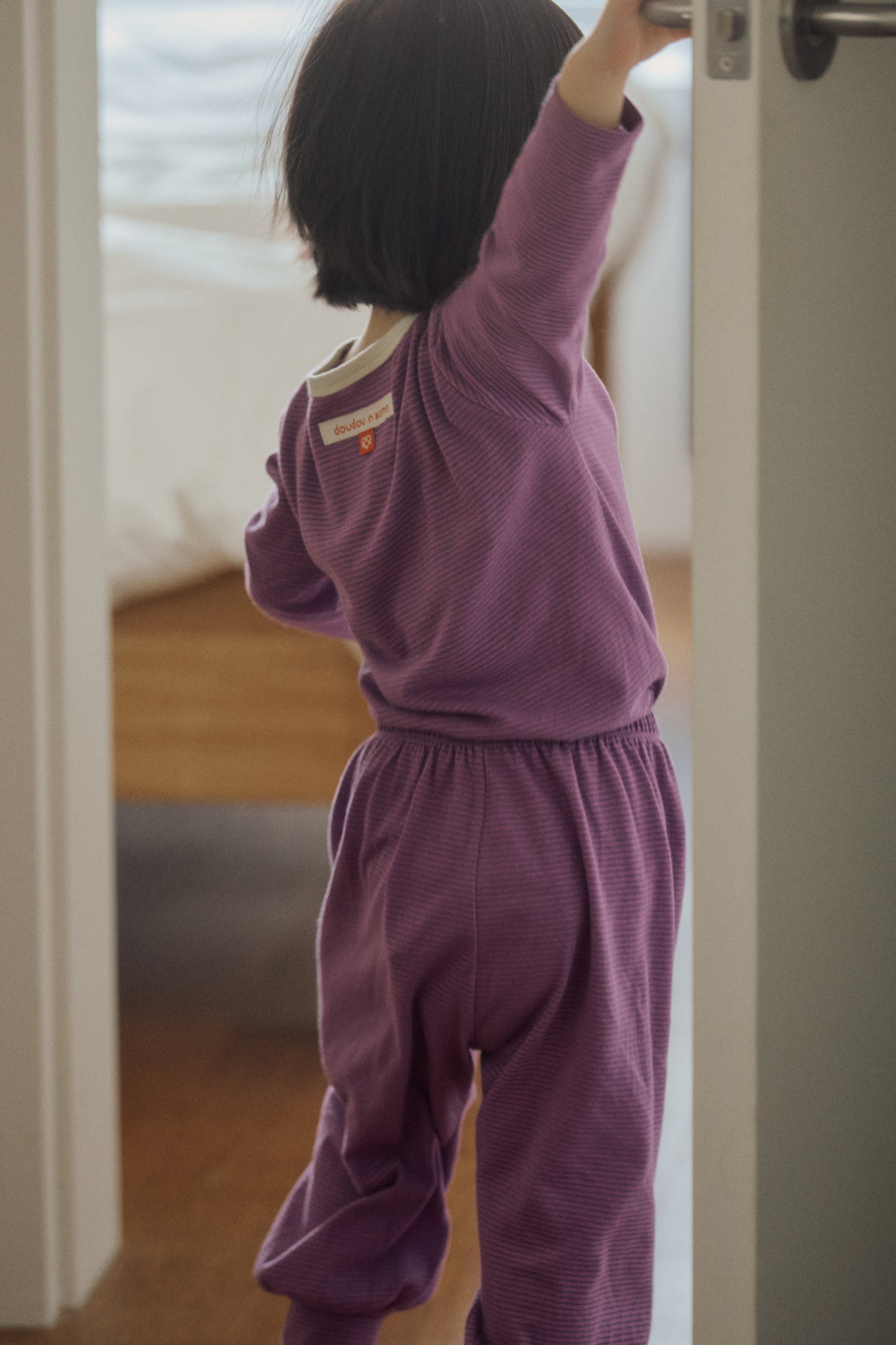 Cotton Modal Stripe Lounge Wear (26 Spring)