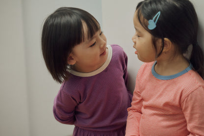 Cotton Modal Stripe Lounge Wear (26 Spring)