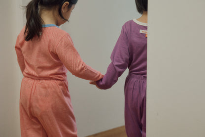 Cotton Modal Stripe Lounge Wear (26 Spring)