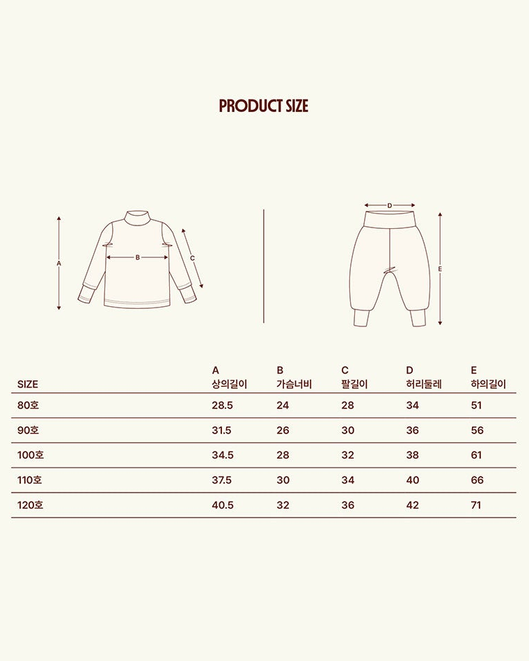 Cozy Turtleneck Loungewear