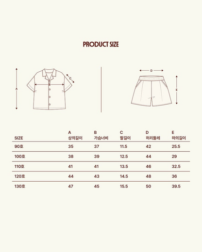 Fish Picnic Shirt Set