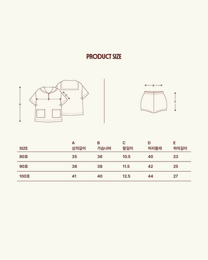 Fish Picnic Sailor Set