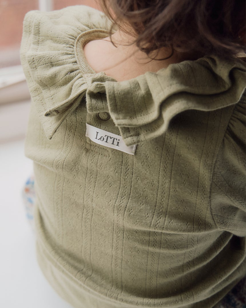 26 Fall [LOTTI] Ruffle T-shirt