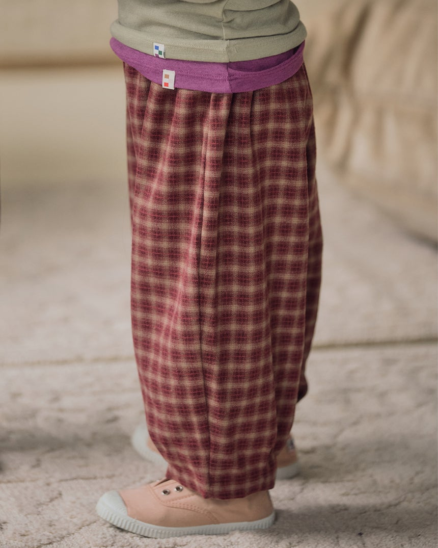 26 Fall Melo Check Pants