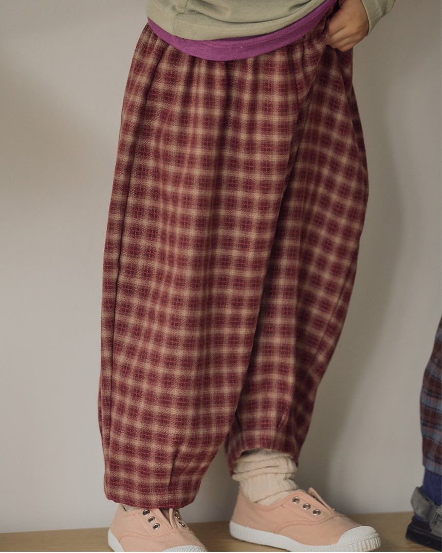 26 Fall Melo Check Pants