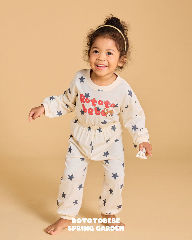 Floral Star PJ Set