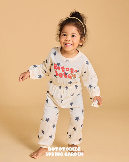 Floral Star PJ Set