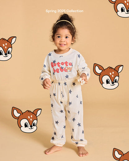 Floral Star PJ Set
