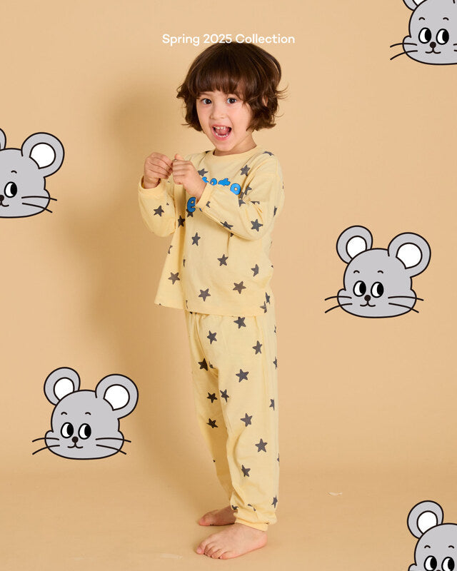 Floral Star PJ Set