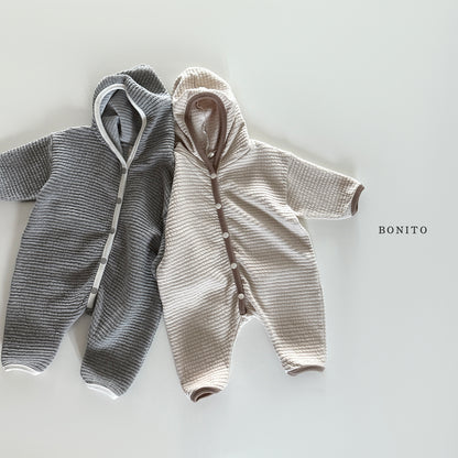 [Bebe] Embossed Hoodie Suit