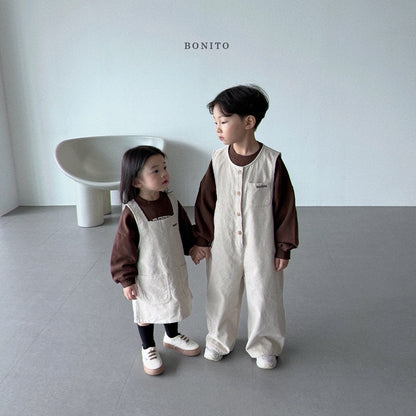 Corduroy Overall Dress