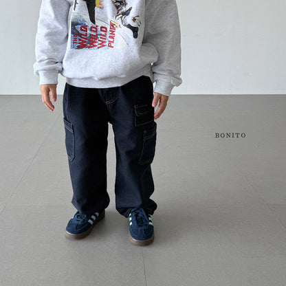 Three Pocket Denim Pants
