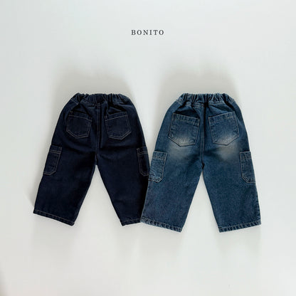 Three Pocket Denim Pants