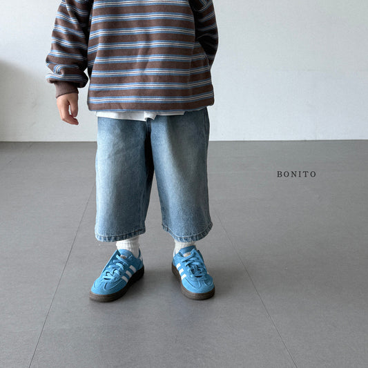 Bermuda Mid-length Denim Pants