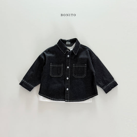 Denim Stitch Shirt