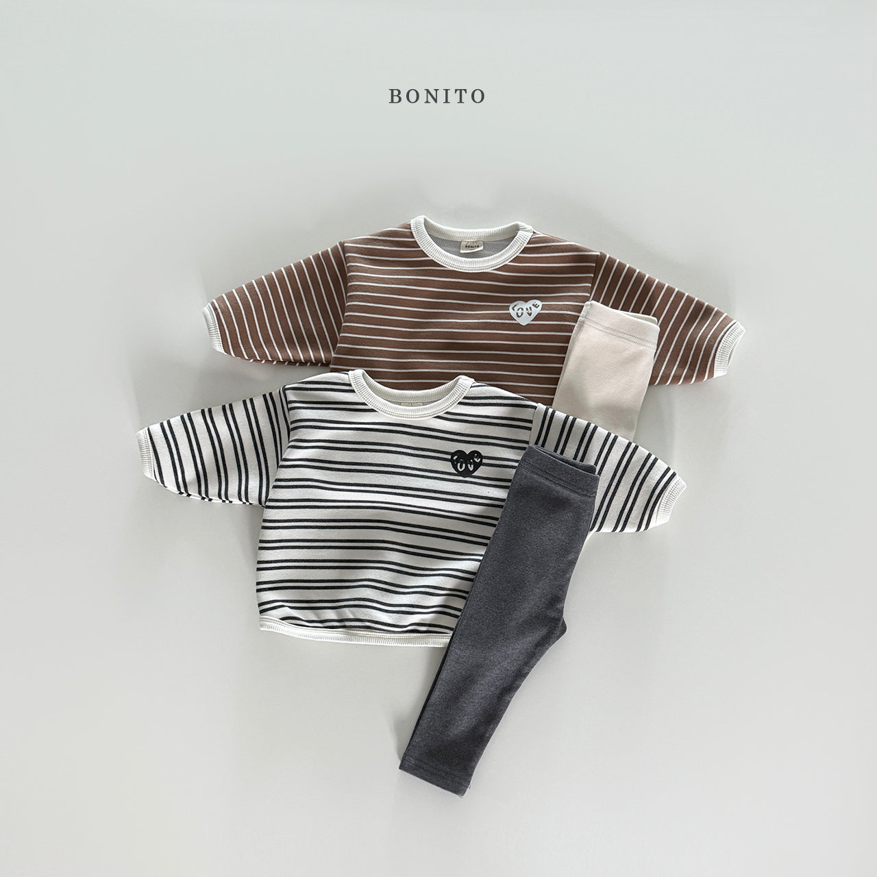 [Bebe] Binding Leggings Set