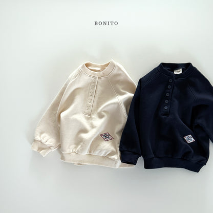 Henley Raglan Sweatshirt