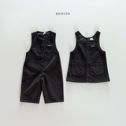 Corduroy Overall Dress