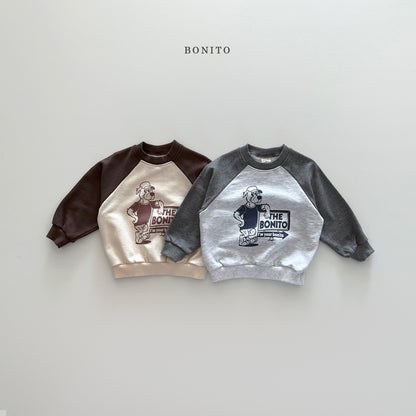 Wolf Raglan Sweatshirt