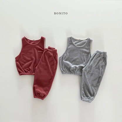 Terry Vest Set