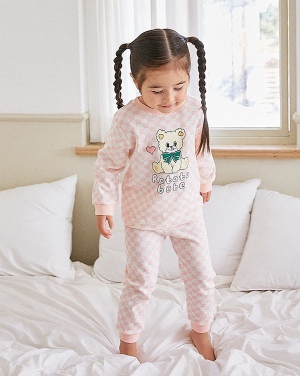 Honey Gingham PJ Set