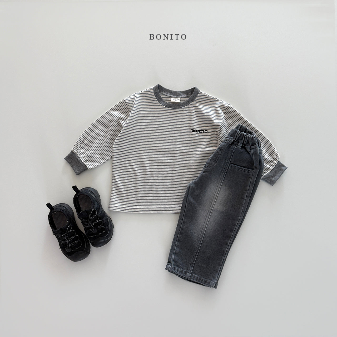 Stripe Shibori T-shirt