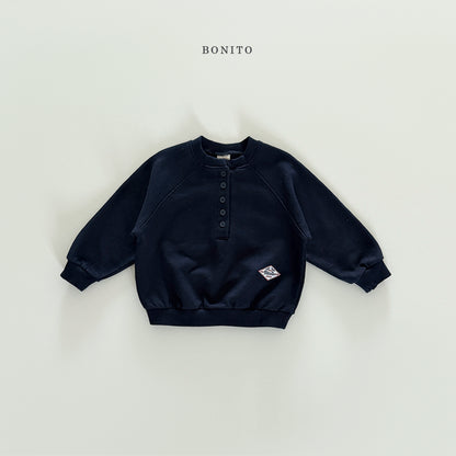 Henley Raglan Sweatshirt
