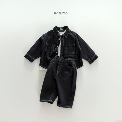Denim Stitch Shirt