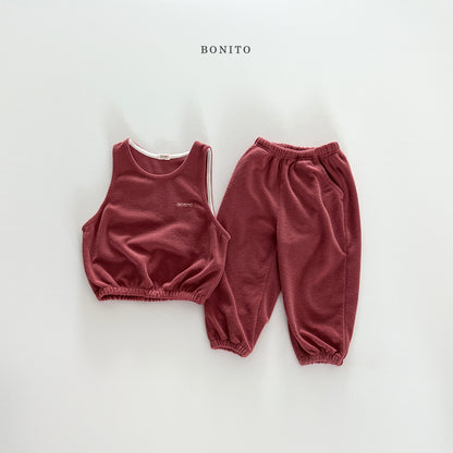 Terry Vest Set