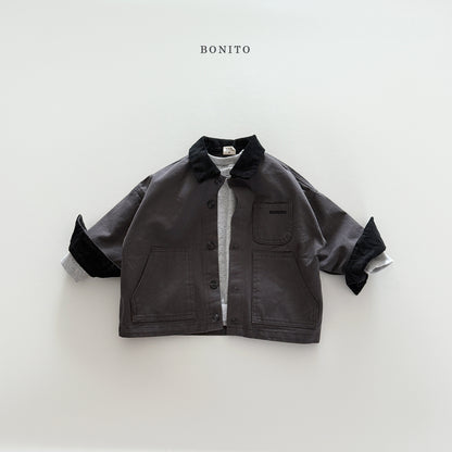 Corduroy Collar Jacket