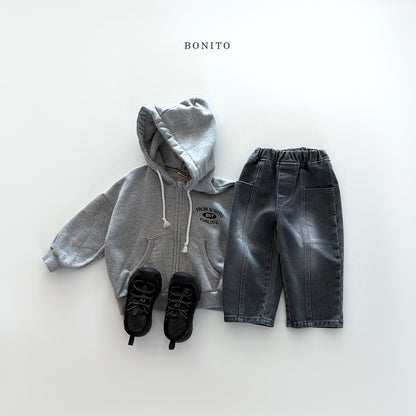 "From Bonito" Hoodie Zip-up Jacket