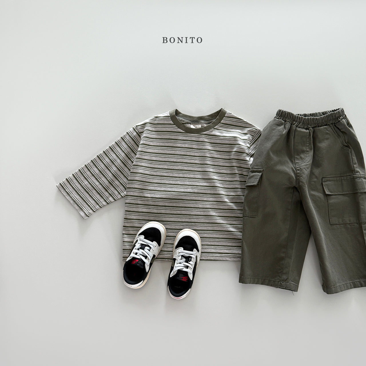 Tone Stripe T-shirt
