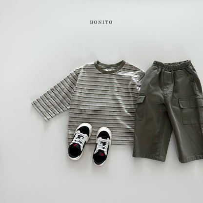 Tone Stripe T-shirt