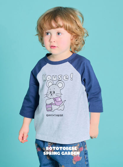 Floral Raglan T-shirt