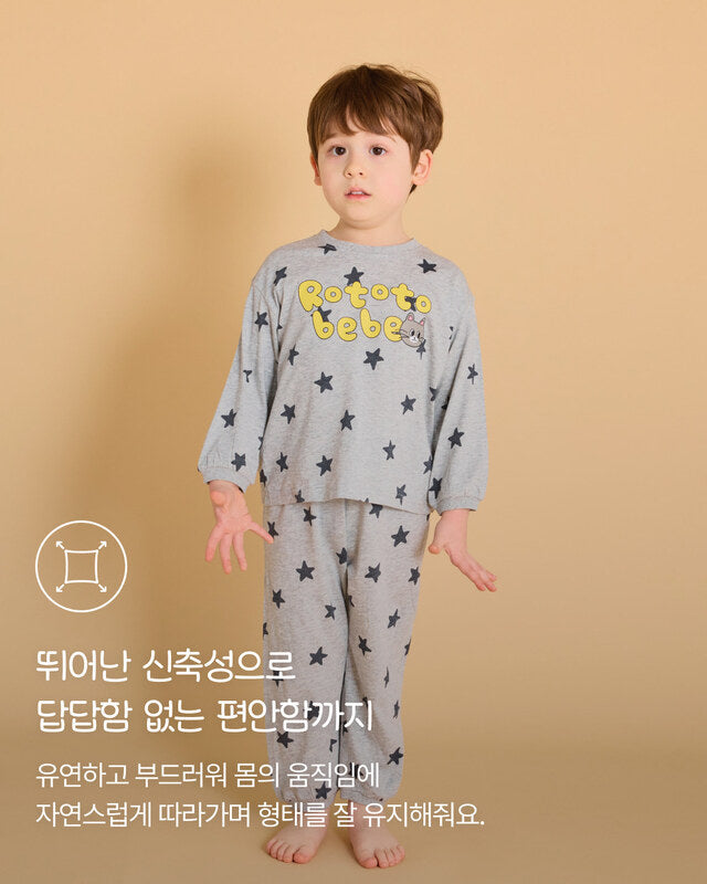 Floral Star PJ Set