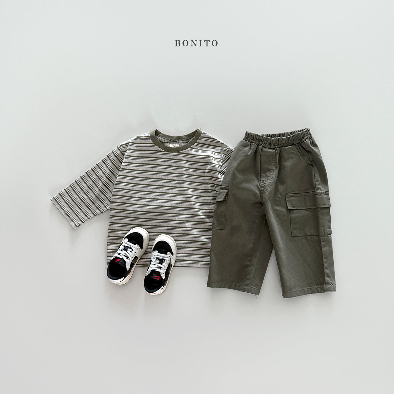 Tone Stripe T-shirt