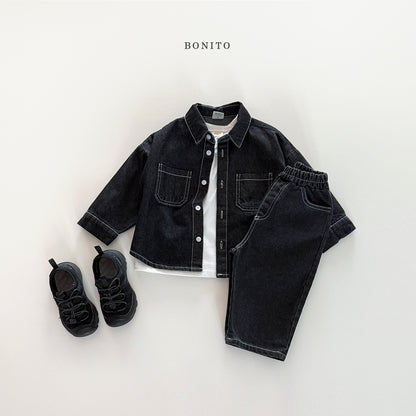 Denim Stitch Shirt