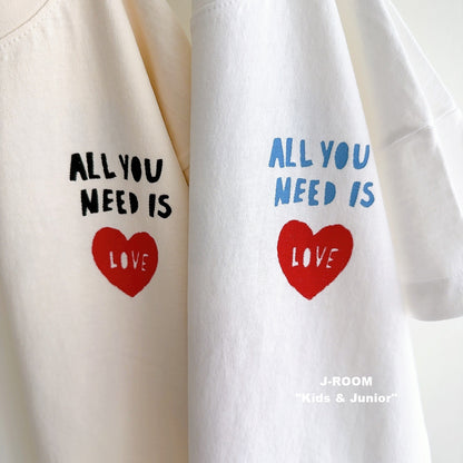 Heart Print T-shirt