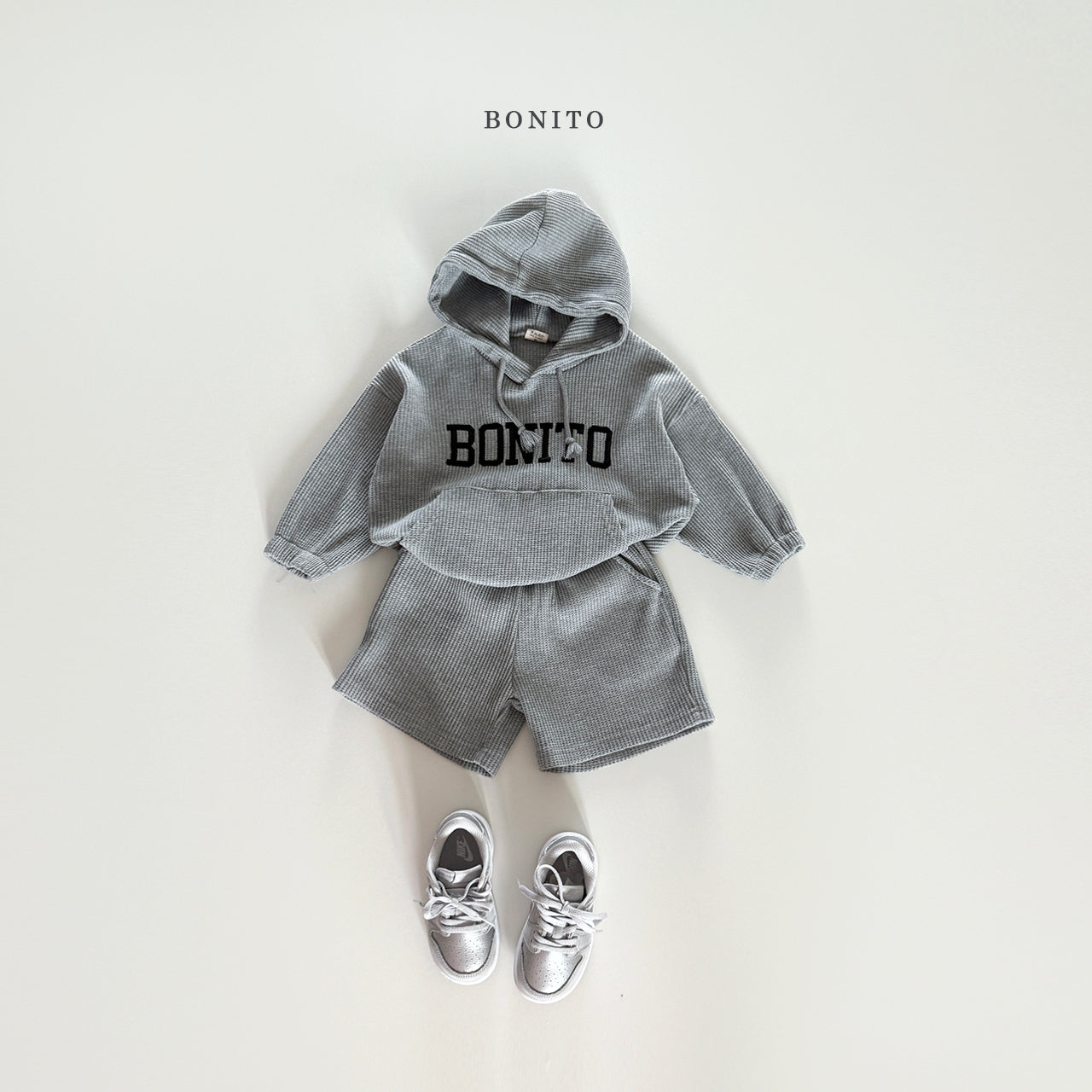 Bonito Waffle Hoodie Set