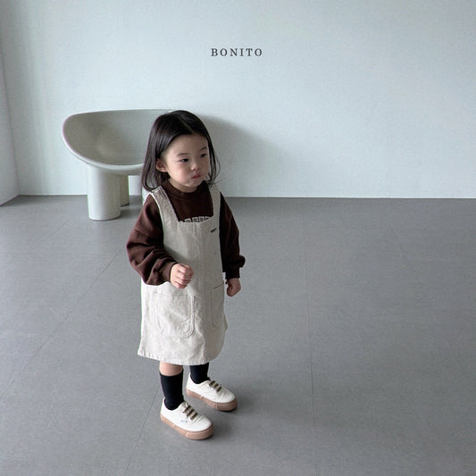 Corduroy Overall Dress