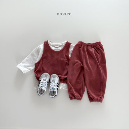 Terry Vest Set