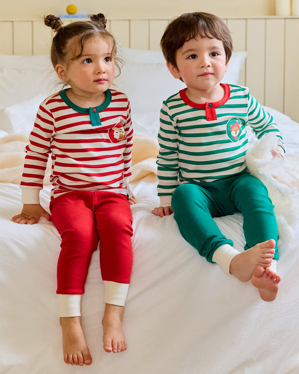 Merry and Kongi Peachskin PJ Set